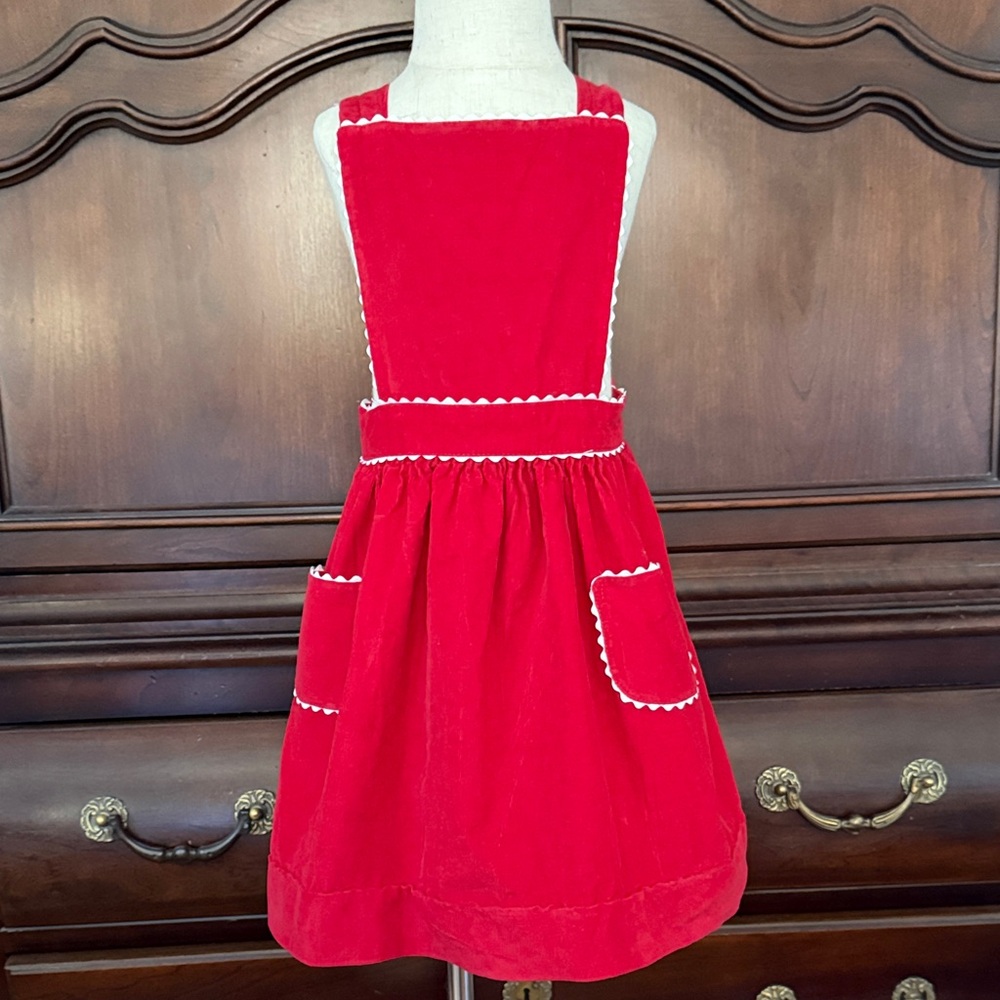 Charming Red Kids Casual Dress